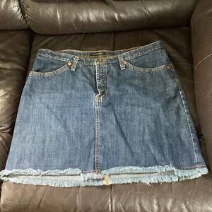 Perfect condition Hollywood jean skirt